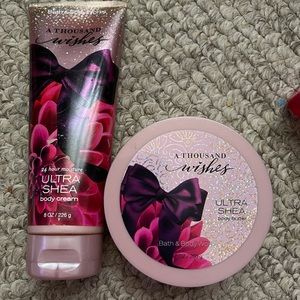 , a thousand wishes Body butter and lotion